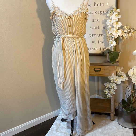 By Together Kylie Ruffle Jumpsuit.          TRN4 - Picture 1 of 7